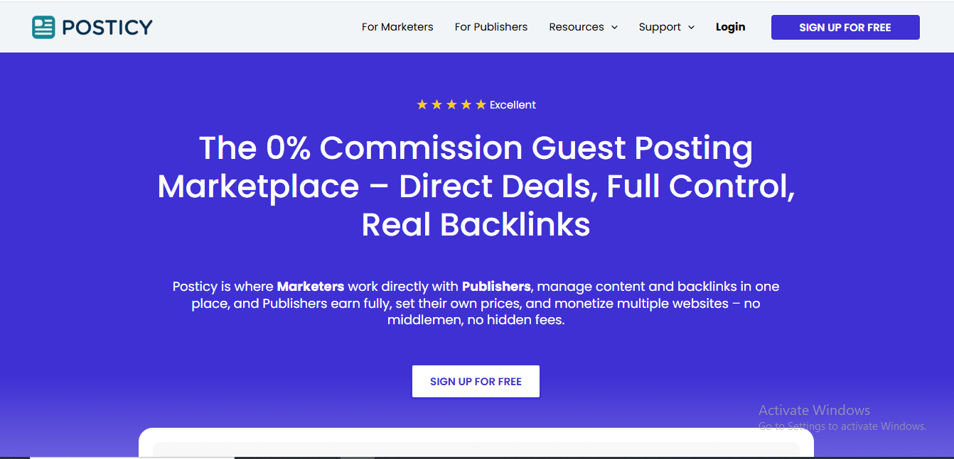 Posticy is an all-in-one digital marketing platform designed for content creation, publishing and brand expansion.